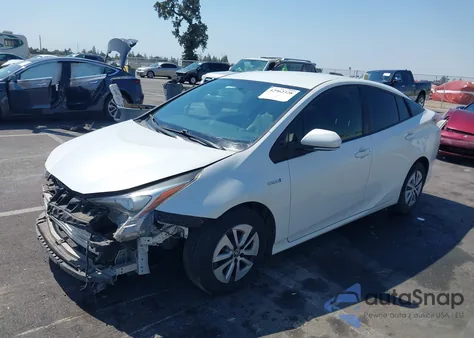 2016 Toyota Prius Two z USA, uszkodzony, nr VIN JTDKBRFU1G3016668